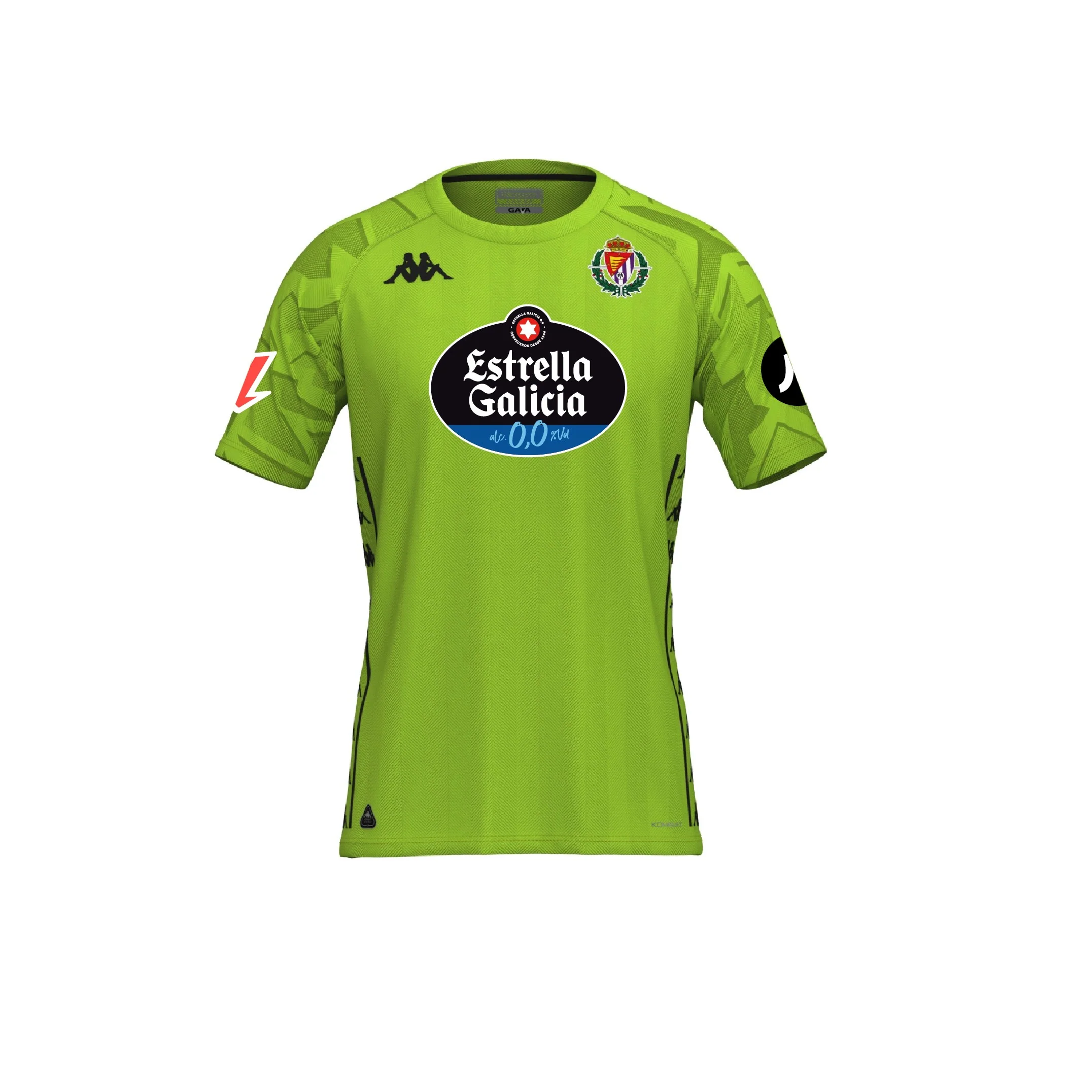 CAMISETA PORTERO REAL VALLADOLID 24/25 VERDE KOMBAT - Imagen 2