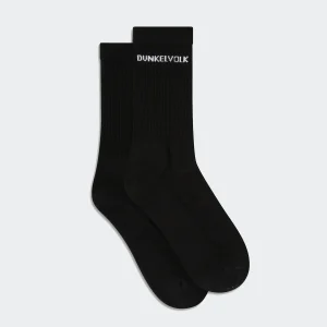 Pack x3 Medias para Hombre DUNKELVOLK Dunk Classic Crew BLK