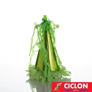 Gorro Carton Fiesta Metalico