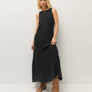 Vestido largo de tirantes