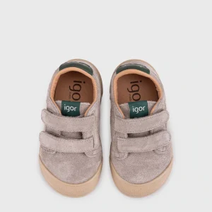 #Invierno – Igor Bamba respetuosa con velcro Suede Topo