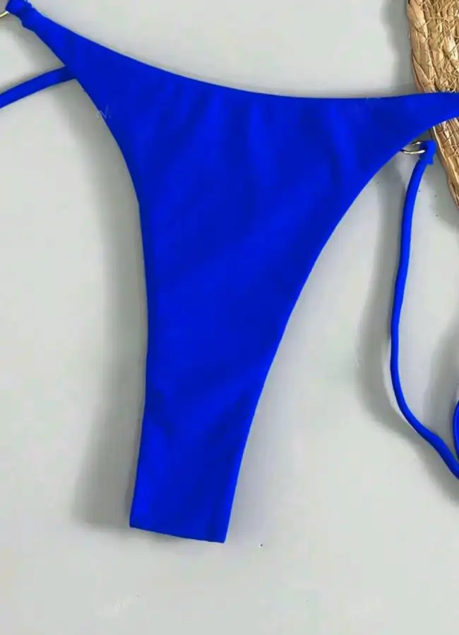 Bikini de Tiras Finas para Bronceo Sexy - Imagen 7