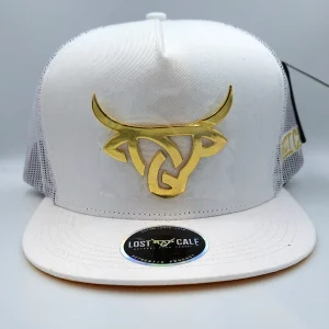 Gorra LOST CALF ( EDICION ESPECIAL) bull oro metal
